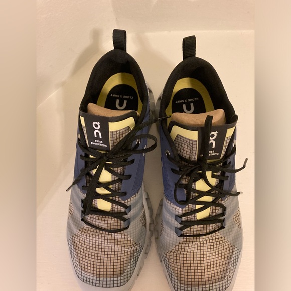 ON Running Sneakers Navy and Graphite Athletic Sz 9.5(men) Cloud X Shift - Picture 12 of 16